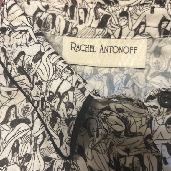 Rachel Antonoff blouse size small S - Picture 3 of 6